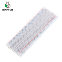 Load image into Gallery viewer, 3.3V/5V MB102 Breadboard power module+MB-102 830 points Solderless Prototype Bread board kit +65 Flexible jumper wires